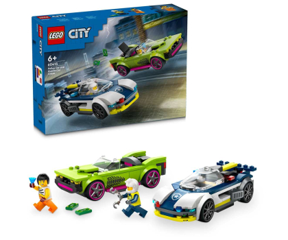 Klocki LEGO® LEGO City 60415 Pościg radiowozu za muscle carem